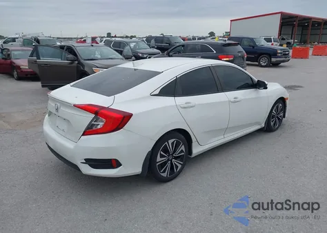 2017 Honda Civic Ex-L z USA, uszkodzony, nr VIN 19XFC1F78HE001024